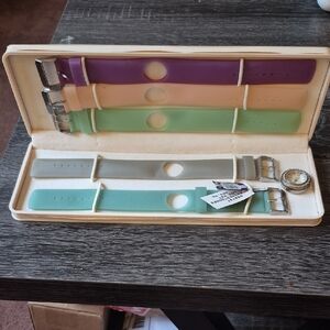 Helbros Watch Interchangeable Colorful Watch Bands